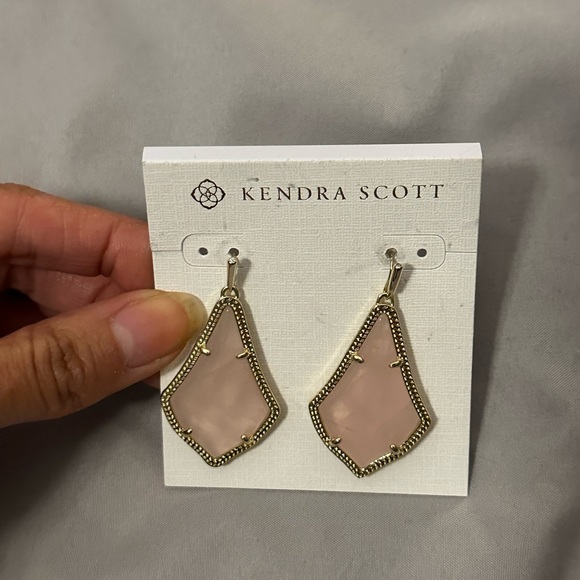 NEW with tags Kendra Scott Gold and Pink Earrings - Picture 5 of 7